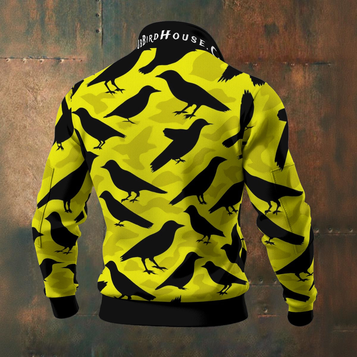 Black Bird Camo Coat